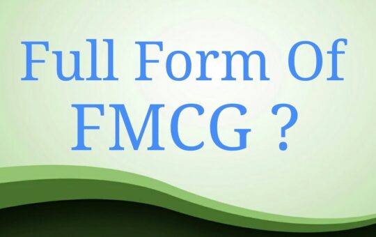 FMCG Full Form