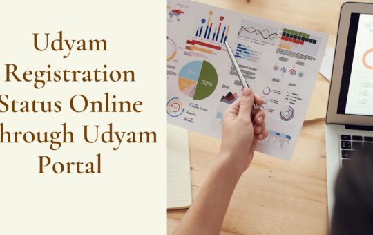 Udyam Registration Status Online Through Udyam Portal