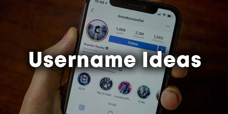 Cool Instagram Usernames for Girls and Boys