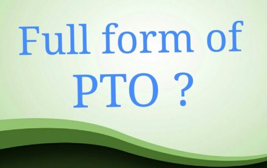 PTO Full Form