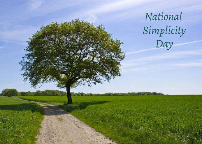 National Simplicity Day